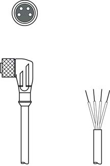 KD U-M8-4W-P1-050-DP