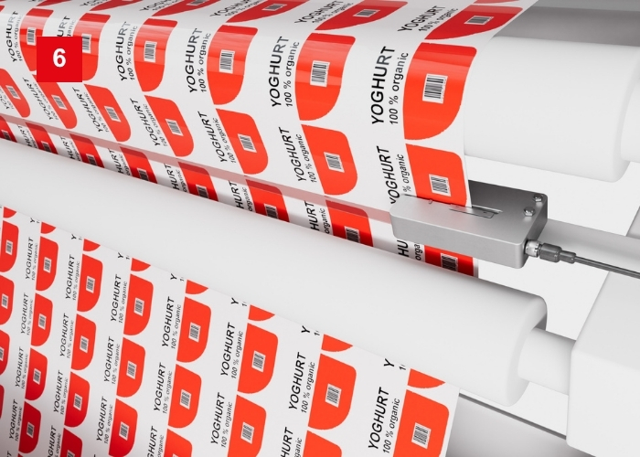 Gabelsensor IGSU14 zur Klebestellerkennung bei Siegelfolien