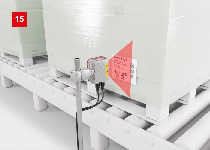 Codeleser BCL500i für Paletten ID per Transportetikett