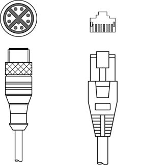 KSS GB-M12-8A-RJ45-A-P7-050