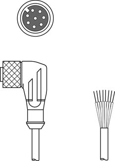 KD S-M12-8W-P1-500